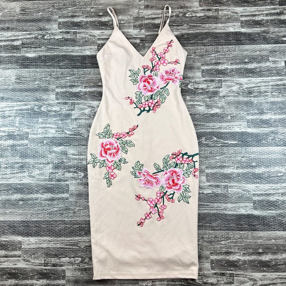 Selfie Leslie Pink Floral Mini Dress